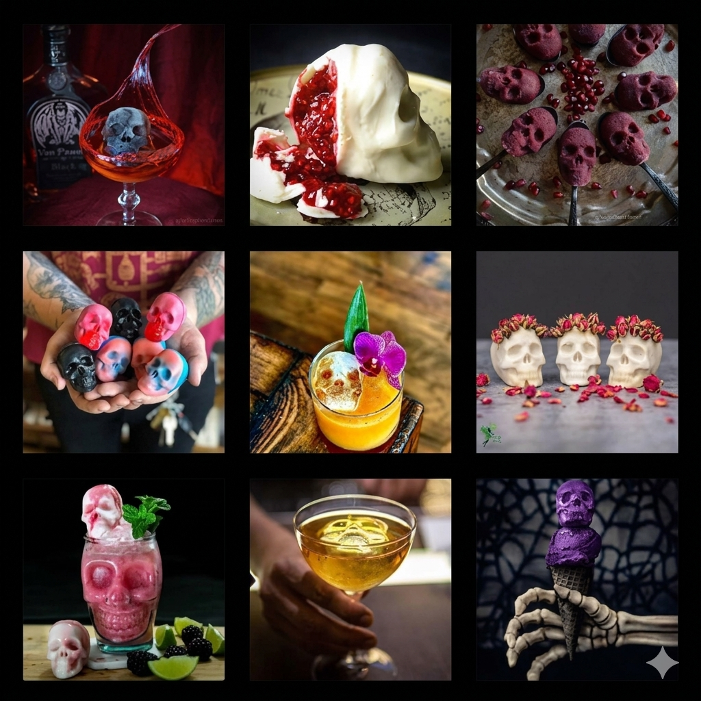 Skull Ice Cube Mold